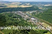 Bad Karlshafen Luftbild, Weser, Bernhard Fischer Luftbild, Nr. 1614
