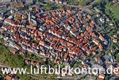 Bad Wildungen, historische Altstadt, Luftbild Nr. 1795, 22.10.2011, Bernhard Fischer