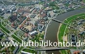 Dresden, Frauenkirche, Zwinger, Semperoper, Bernhard Fischer Luftaufnahme, Nr 1560, 04-2010
