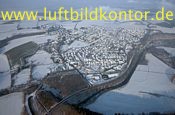 Ense-Niederense unter erstem Schnee, Luftbild Nr 1489, 19.12.2009, B. Fischer Luftbild