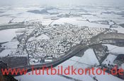Ense-Niederense winterlich Luftbild, Bernhard Fischer Luftbild, Nr 1661, 03.12.2010