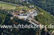 Festung Ehrenbreitstein, Rhein, September 2009, Nr 1463, Bernhard Fischer Luftbild