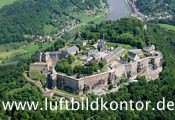 Festung Knigstein, Elbe, Schsische Schweiz, 05-2009, Nr. 1355 Bernhard Fischer Luftbild