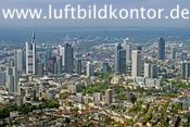 Frankfurter Skyline Luftaufnahme, Bernhard Fischer Luftbild, Nr 1736, 03.05.2011