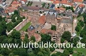 Heidelberger Schloss, Nr. 1393 B. Fischer Luftbild, 6256