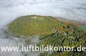Heiligenberg, Gensungen, Luftbild Nr. 1787, 22.10.2011, Bernhard Fischer