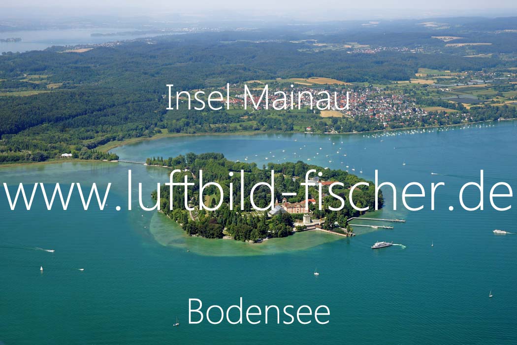 Insel Mainau Bodensee Luftbild, Bernhard Fischer, Nr. 1848, 16.08.2013
