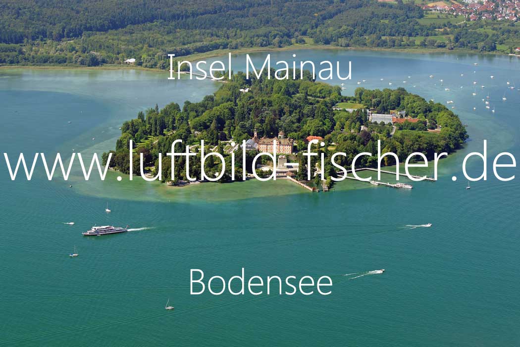Insel Mainau Bodensee Luftbild, Bernhard Fischer, Nr. 1849, 16.08.2013