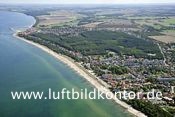 K�hlungsborn West + Ost, Ostseebad, 2324-kl, 30.08.2008, luftbildkontor Nr. 1281