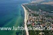 K�hlungsborn, Ostsee, August 2009, Nr 1473, Bernhard Fischer Luftbild