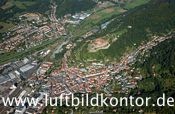 Kulmbach mit Plassenburg, Bernhard Fischer Luftbild, Nr 1425