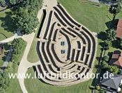 Landesgartenschau 2008, Rietberg, NRW, Labyrinth, luftbildkontor Nr. 1254