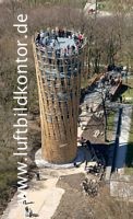 Landesgartenschau 2010 in Hemer, NRW, J�bergturm, Bernhard Fischer Luftbild, Nr 1551