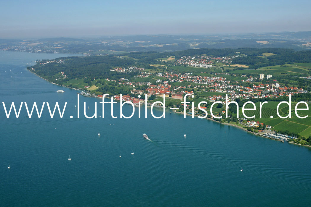Meersburg Luftbild, Bernhard Fischer, Nr. 1853, 16.08.2013