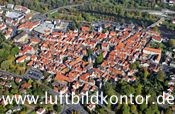 Melsungen historische Altstadt, Luftbild Nr. 1785, 22.10.2011, Bernhard Fischer
