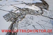 M�hnesee-Delecke zweischen Schnee und Eis, Luftbild Nr 1330, 11.01.2009, luftbildkontor