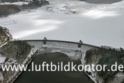 M�hnetalsperre Staumauer, Nr 1746, 16.02.2010, Fischer Luftbild Nr. 1511