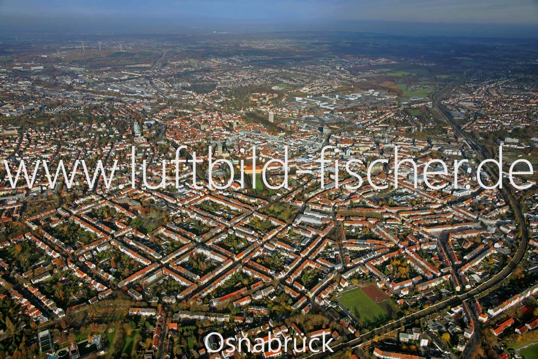 Osnabrck, Luftbild Niedersachsen, Bernhard Fischer, Nr. 1845, 20.11.2012