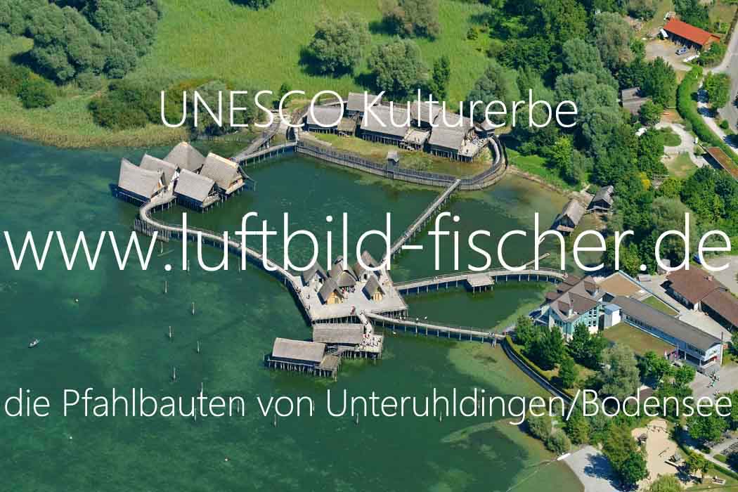 Pfahlbauten Unteruhldingen Bodensee Luftbild, Bernhard Fischer, Nr. 1855, 16.08.2013