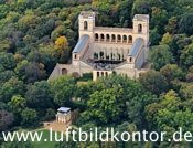 Potsdam, Belvedere auf dem Pfingstberg mit Pomonatempel, Bernhard Fischer Luftbild, Nr. 1760, 14.10.2011