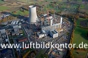 RWE Kraftwerks-Baustelle, Hamm-Uentrop, NRW, November 2009, Nr 1476, Bernhard Fischer Luftbild