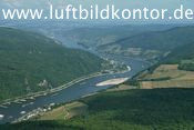 Rhein bei Burg Rheinstein Luftbild, Bernhard Fischer Luftbild, Nr 1742, 03.05.2011