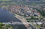 Rostock, Altstadt mit Hafen, 2759-kl, 30.08.2008, luftbildkontor Nr. 1289