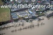 Ruhr-Hochwasser Luftbild, Schwerte, Kl�ranlage, Nr. 1712, 15.01.2011, Bernhard Fischer Luftbild