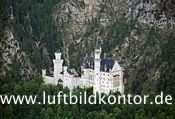 Schloss Neuschwanstein, Nr. 1380 B. Fischer Luftbild, 6337