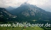 Schlo� Neuschwanstein + Hohenschwangau, Nr. 1383 B. Fischer Luftbild, 6357