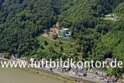 Schloss Stolzenfels, Rhein, September 2009, Nr 1477, Bernhard Fischer Luftbild