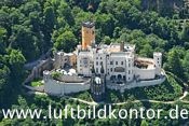 Schloss Stolzenfels Luftbild, Bernhard Fischer Luftbild, Nr 1753, 30.05.2011