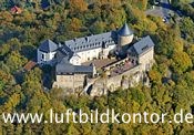Schloss Waldeck, Edersee, Luftbild Nr. 1779, 22.10.2011 Bernhard Fischer