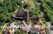 Trendelburg, Diemel, s�dl. Beverungen, Weser, Bernhard Fischer Luftbild, Nr.1628