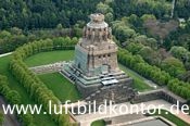 V�lkerschlacht Denkmal, Leipzig, Bernhard Fischer Luftbild, Nr 1589, 04-2010