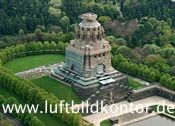V�lkerschlacht Denkmal, Leipzig, Bernhard Fischer Luftbild, Nr 1590, 04-2010