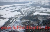 Wickede-Echthausen unter Schnee Luftbild, Bernhard Fischer Luftbild, Nr 1680, 03.12.2010