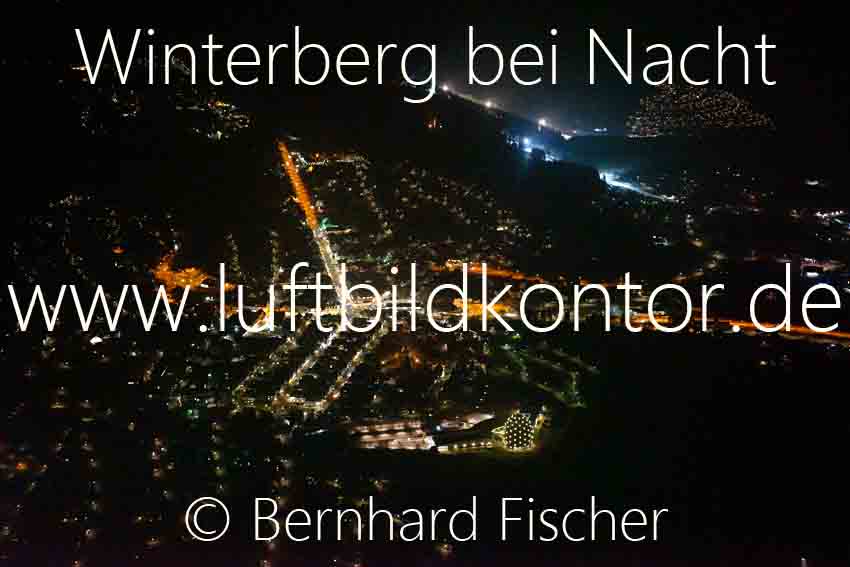 Winterberg Luftbild Nacht Bernhard Fischer, Bild Nr. 1911, 07.03.2014