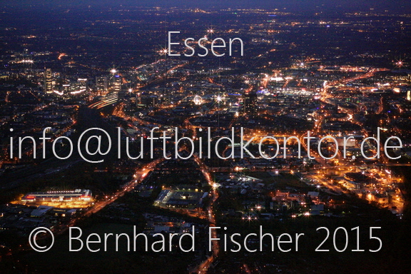 Essen Nacht Luftbild Bernhard Fischer, 06.11.2015, Nr. 2831