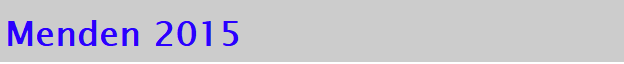 Menden 2015