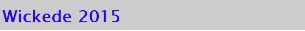 Wickede 2015