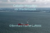 mn_Caballo Marango vor Warnemnde III, Bernhard Fischer Luftbild (Nr. 1825), 21.01.2013