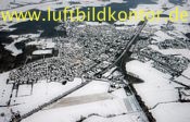 winterliches Welver Luftbild, Nr 1519, 12.01.2010, B. Fischer Luftbild